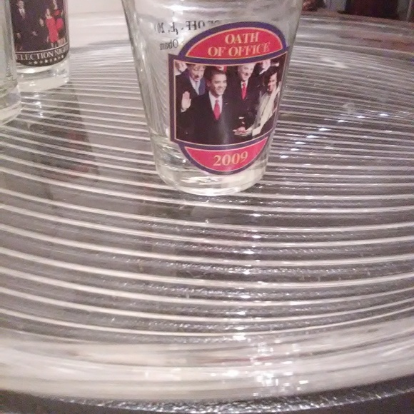 Barack Obama Presidential SHOT GLASSES - Picture 2 of 8